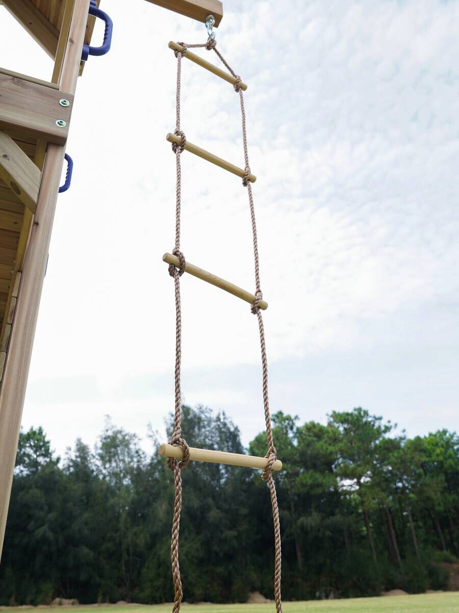 AXI Spielturm Moos braun B/H/L: ca. 342x267x375 cm
