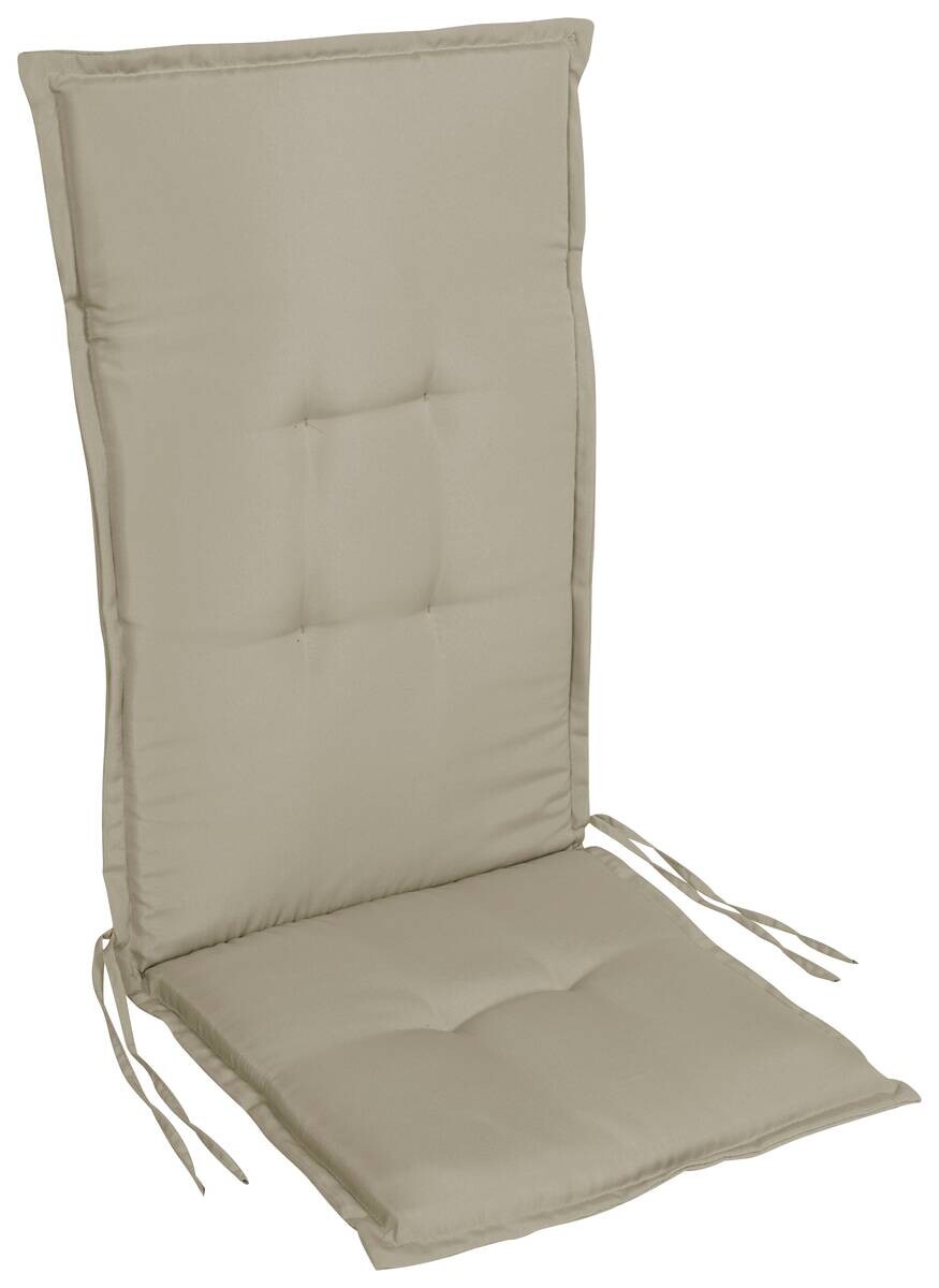 Acus collection Auflage Luisa taupe Polyester B/H/L: ca. 47x3,5x115 cm