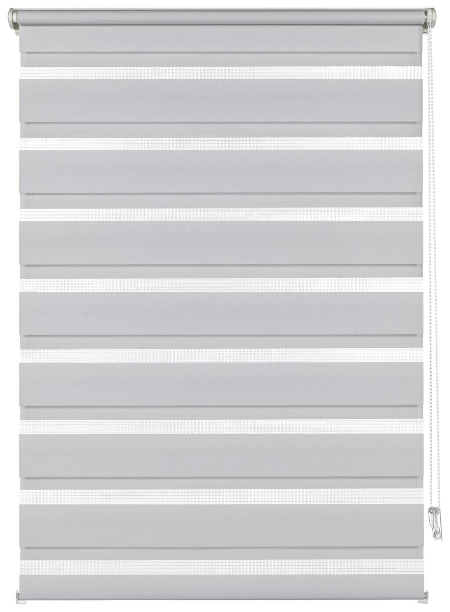 Boviva Doppelrollo hellgrau B/L: ca. 122x200 cm