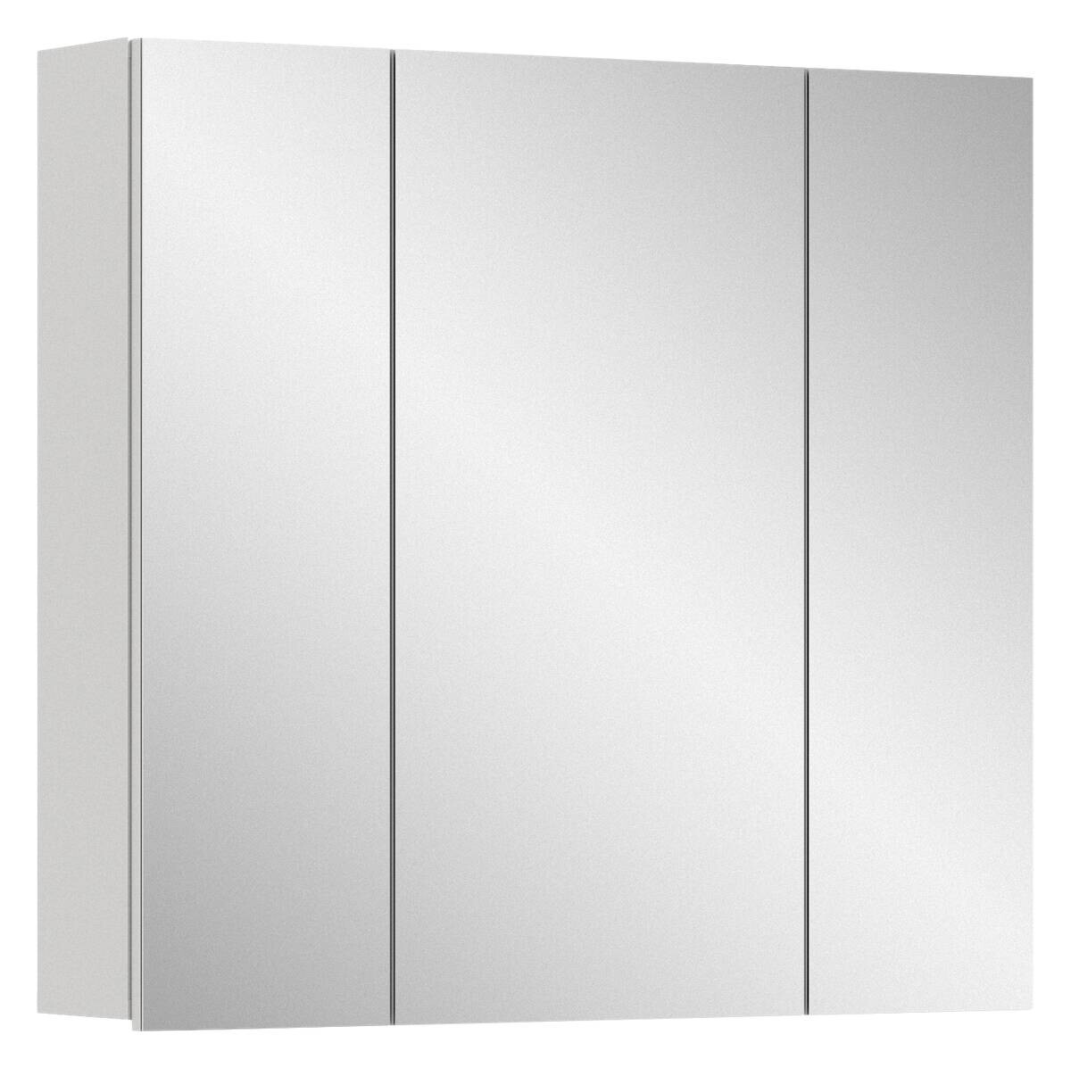 Spiegelschrank VIRA weiß B/H/T: ca. 82x77x18 cm