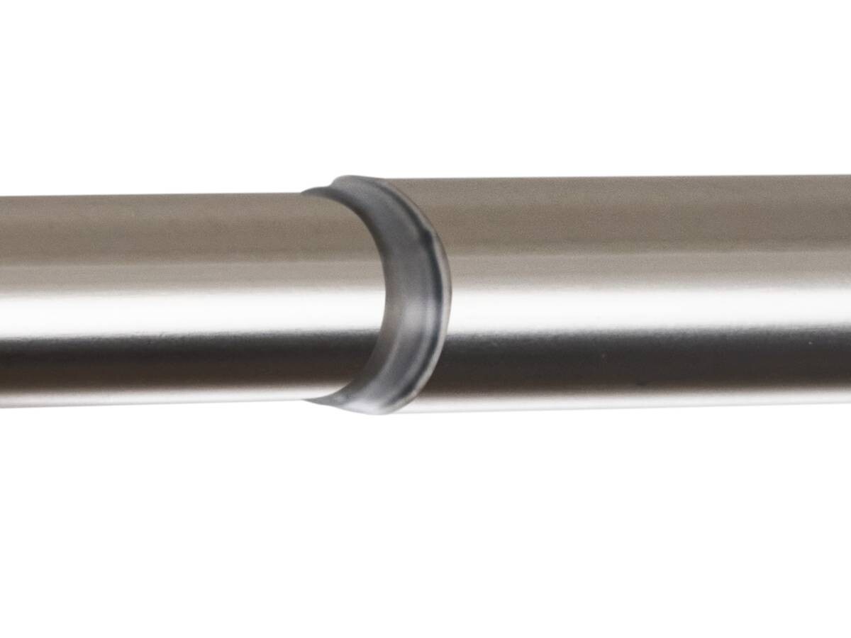 ondeco Stilgarnituren Edelstahloptik Metall L: ca. 400 cm ausziehbar von ca. 210 bis 400 cm 1.0 Läufe