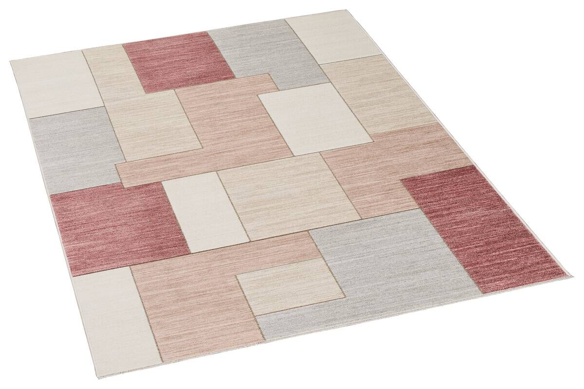 Webteppich Mystic rot B/L: ca. 160x240 cm
