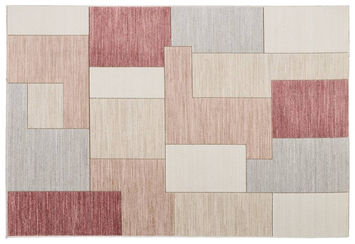 Webteppich Mystic rot B/L: ca. 160x240 cm
