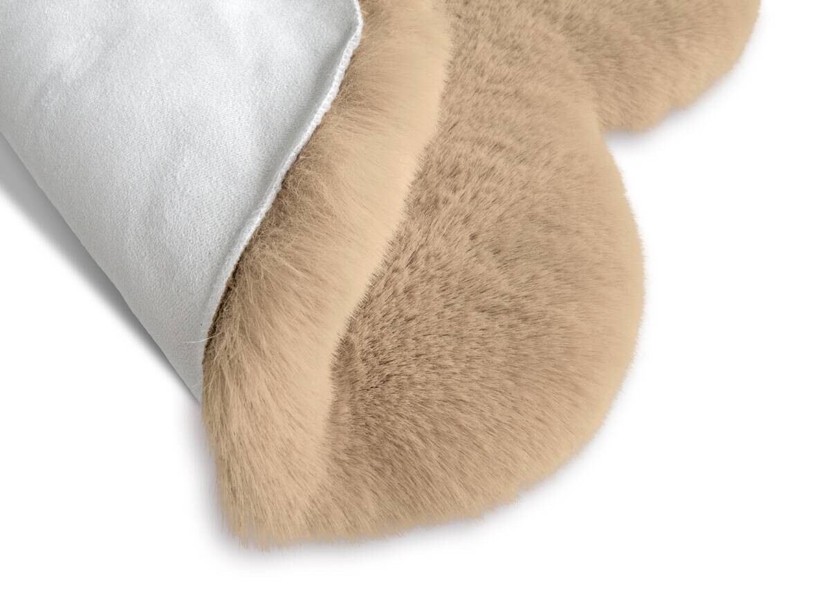 Fellimitat Jack sand B/L: ca. 60x90 cm