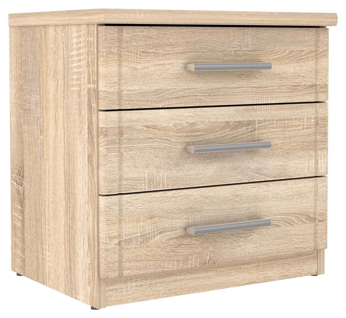 Nachtkonsole Eiche Sonoma Nachbildung B/H/T: ca. 45,2x47,6x34,1 cm