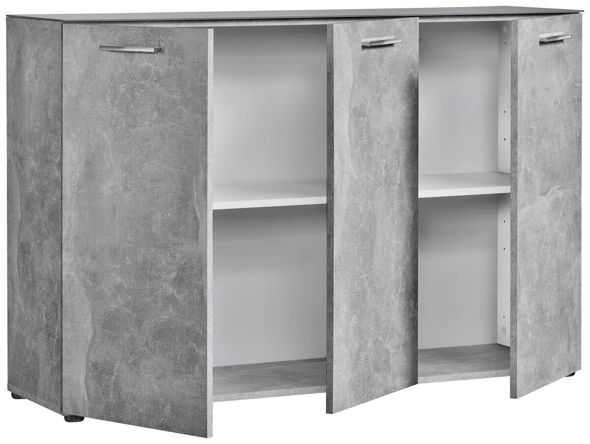 Kommode Rio Beton Optik B/H/T: ca. 120x83x35 cm