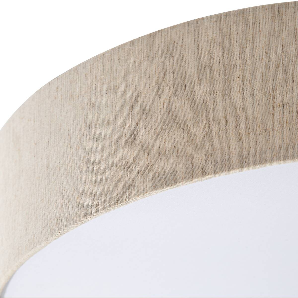 GLOBO Deckenleuchte Conny beige H/D: ca. 15x50 cm 1 Brennstellen