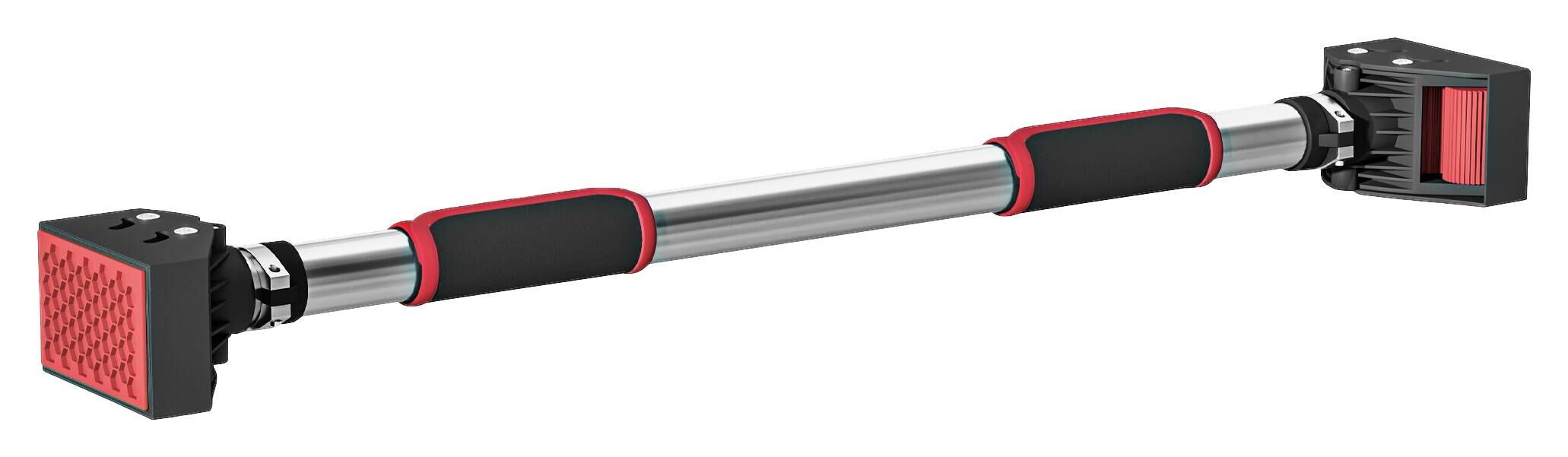 SPORTNOW Klimmzugstange rot Edelstahl B/H/L: ca. 10x7x92 cm