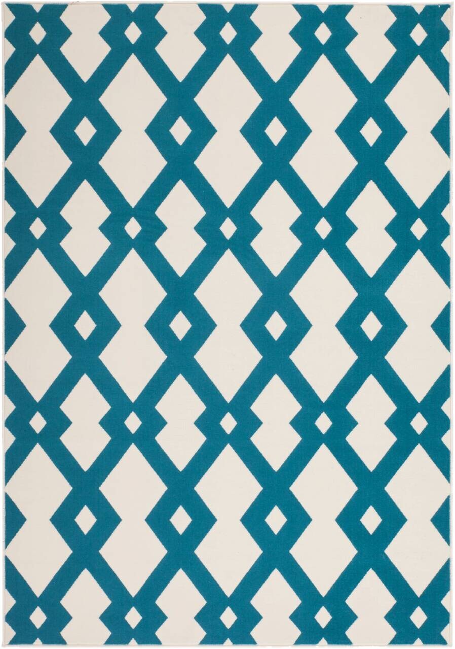 Kayoom Kurzflorteppich Now! 125 elfenbein B/L: ca. 160x230 cm