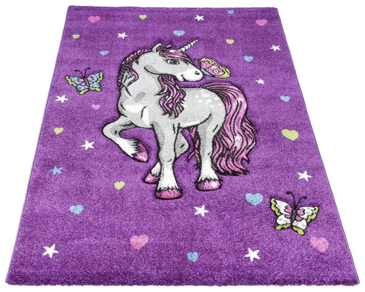 Kinderteppich Casino Kids lila B/L: ca. 120x170 cm