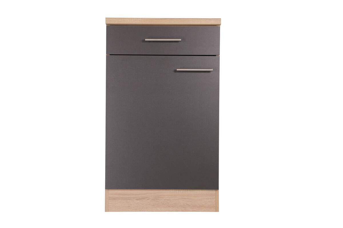 Unterschrank Merle grau B/H/T: ca. 50x85x60 cm