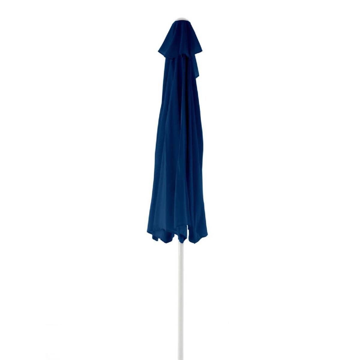 VCM Balkon-Sonnenschirm blau Polyester-Mischgewebe B/H/T: ca. 270x235x140 cm
