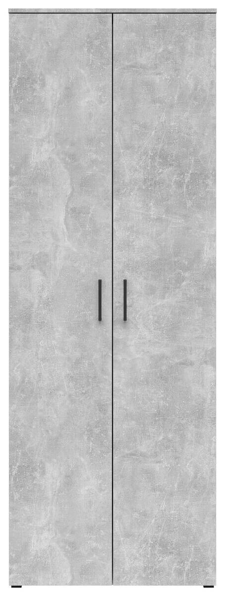 Schrank Multi-Stauraum Typ 52 Beton Optik B/H/T: ca. 70x195x40 cm
