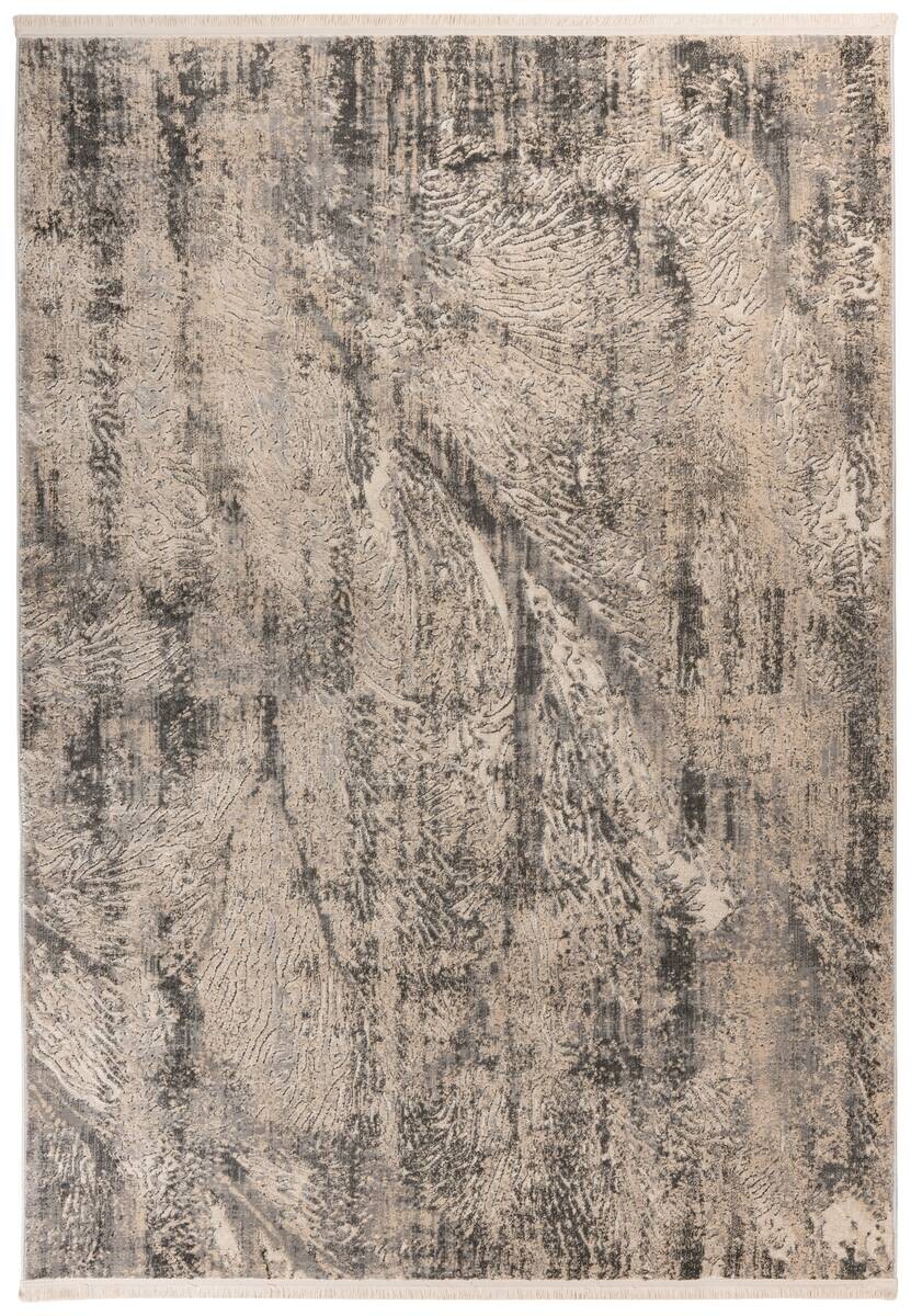 Kayoom Kurzflorteppich Adela 525 grau B/H/L: ca. 80x1,3x150 cm