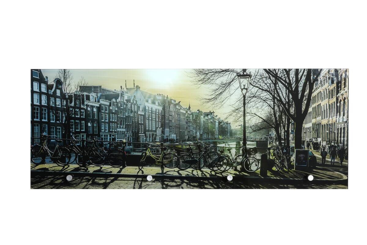 Wandgarderobe VITA Glas B/H/T: ca. 80x30x5 cm