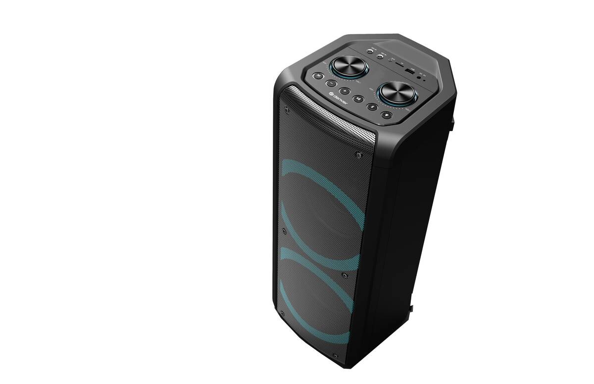 Denver Bluetooth-Trolleylautsprecher BPS-352 B/H/T: ca. 23x59x24,7 cm