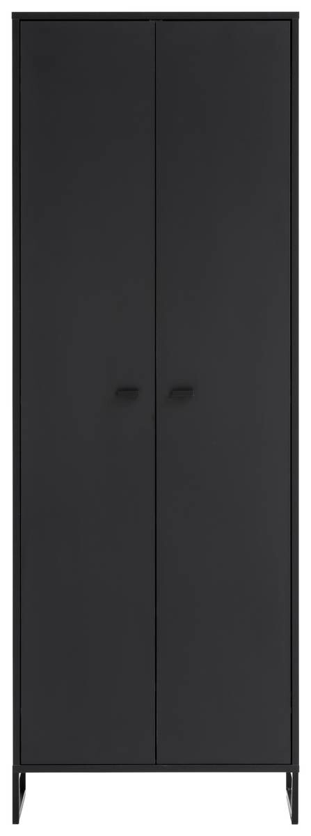 Schuhschrank Janne schwarz matt B/H/T: ca. 60,2x169,7x33 cm