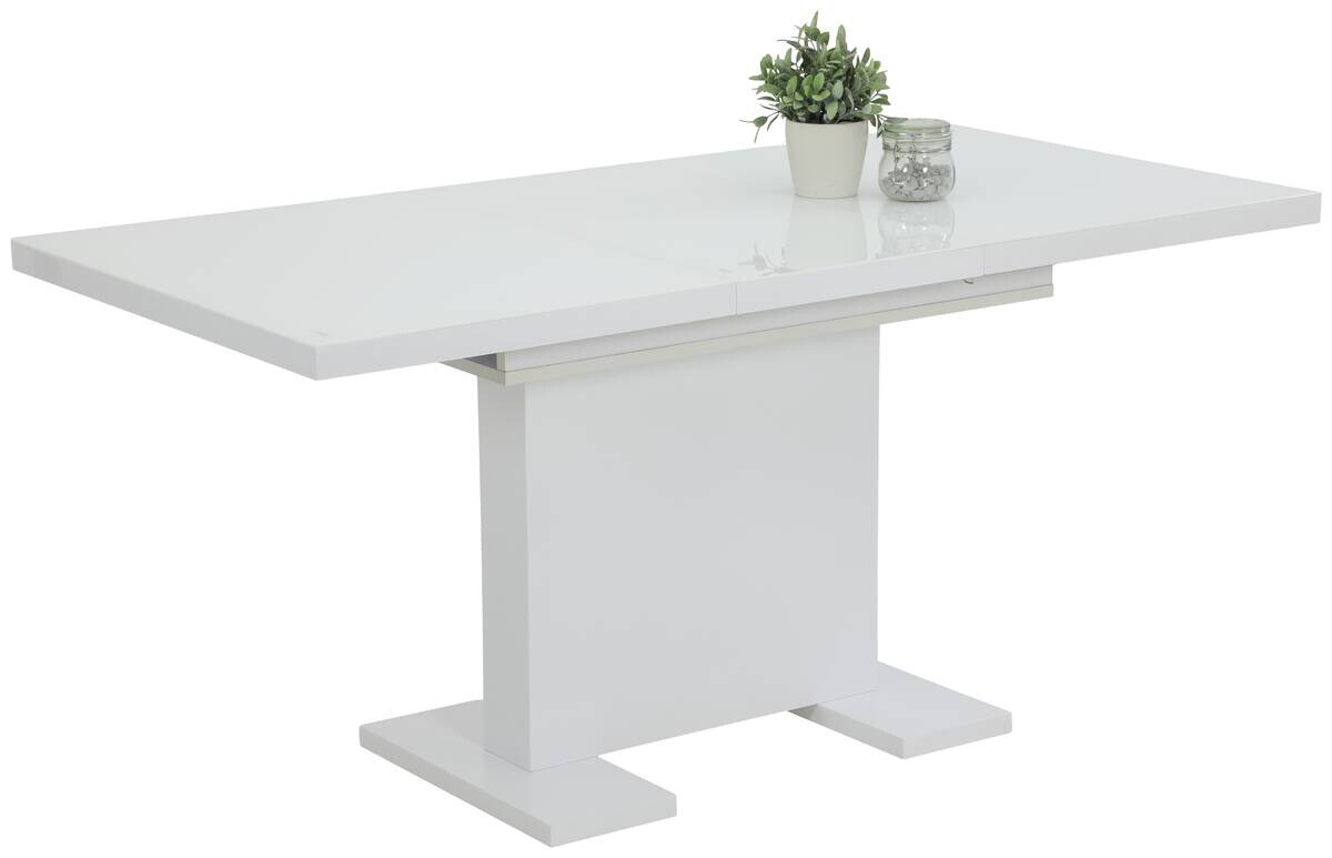 Esstisch Wilma weiß Hochglanz B/H/T: ca. 120x76x80 cm