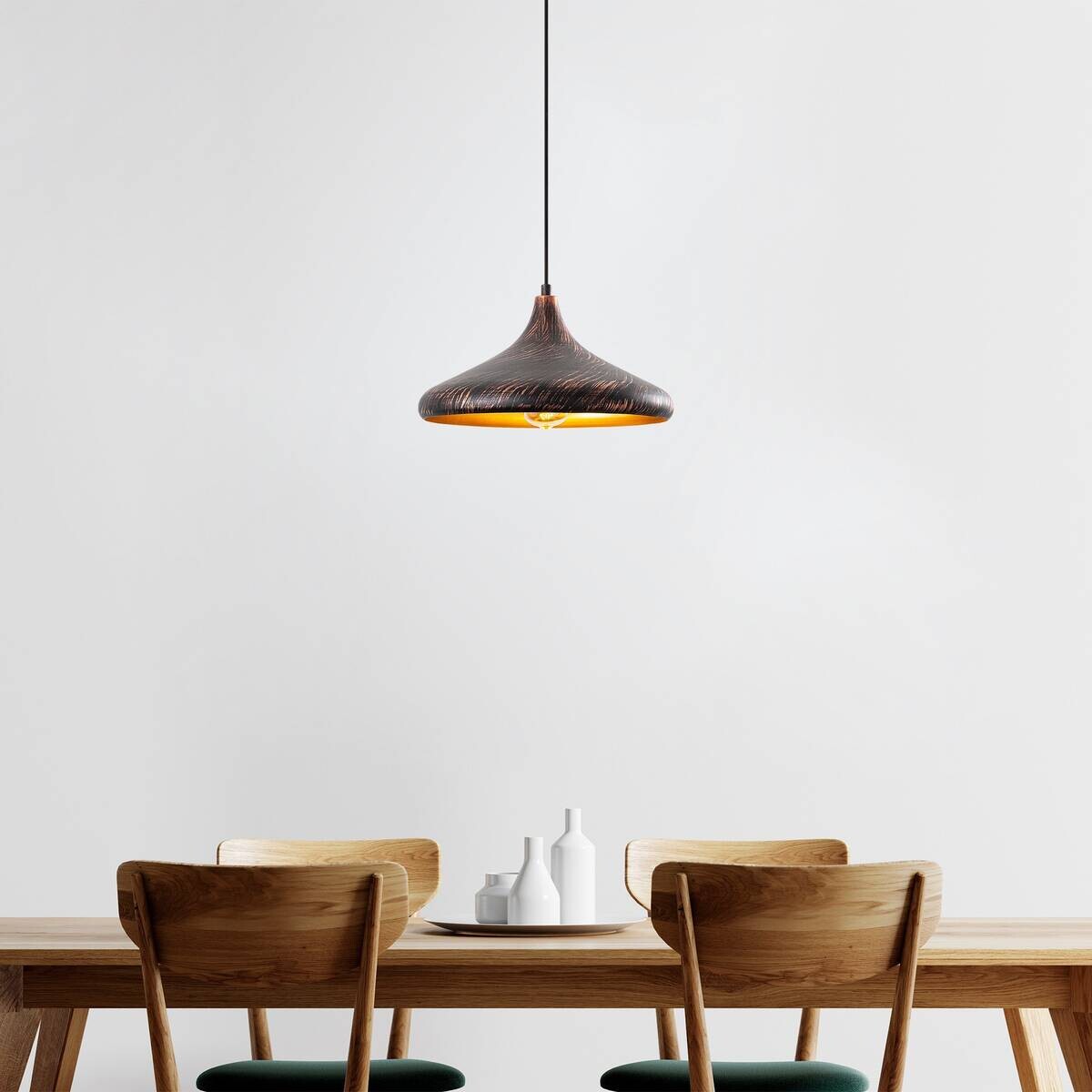 Opviq Pendelleuchte Barek multicolor Metall B/H/T/L/D: ca. 34x119x34x34x34 cm E27 1 Brennstellen