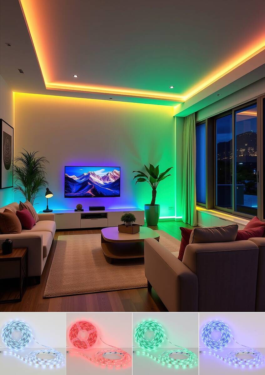 Nolo LED-Lichtband Robi L: ca. 300 cm
