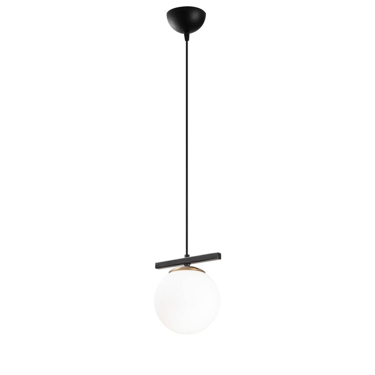 Opviq Pendelleuchte Uzum weiß schwarz Metall B/H/T/L/D: ca. 15x124x15x17x15 cm E27 1 Brennstellen