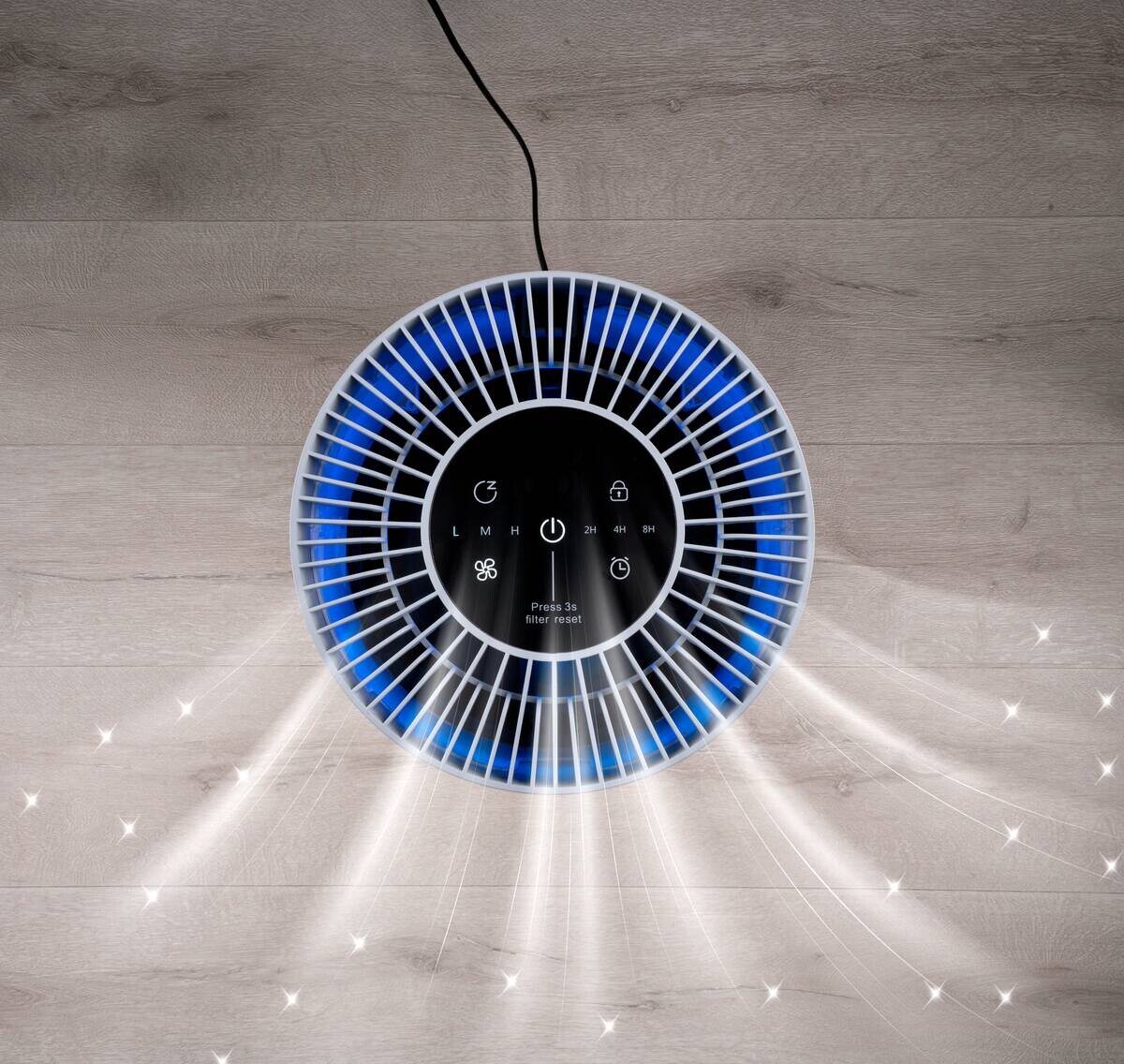 alpina Luftreiniger weiß Polypropylen B/H/L: ca. 17x23x17 cm