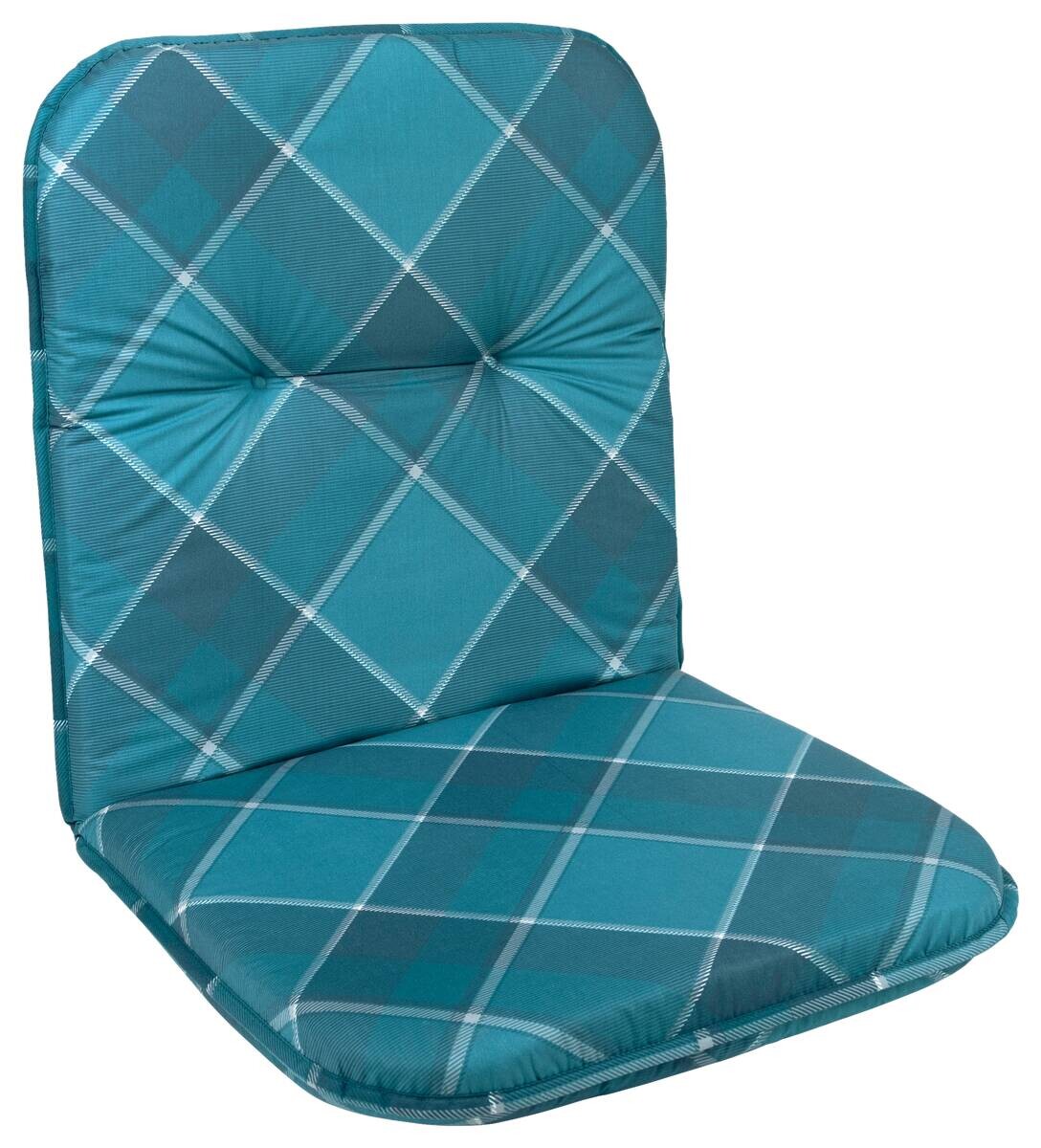 Neutral Auflage Ida blau Polyester B/H/L: ca. 50x5x98 cm