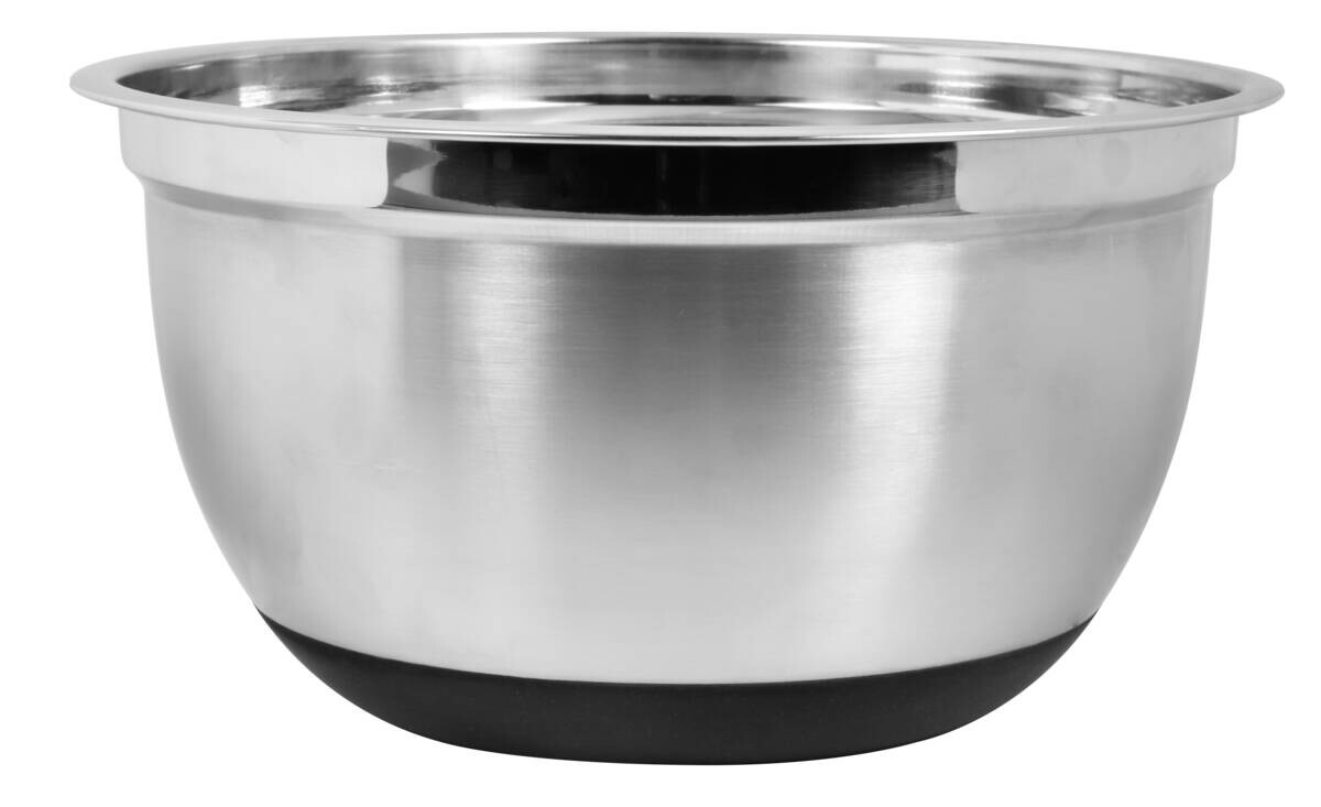 Schüssel silber Edelstahl