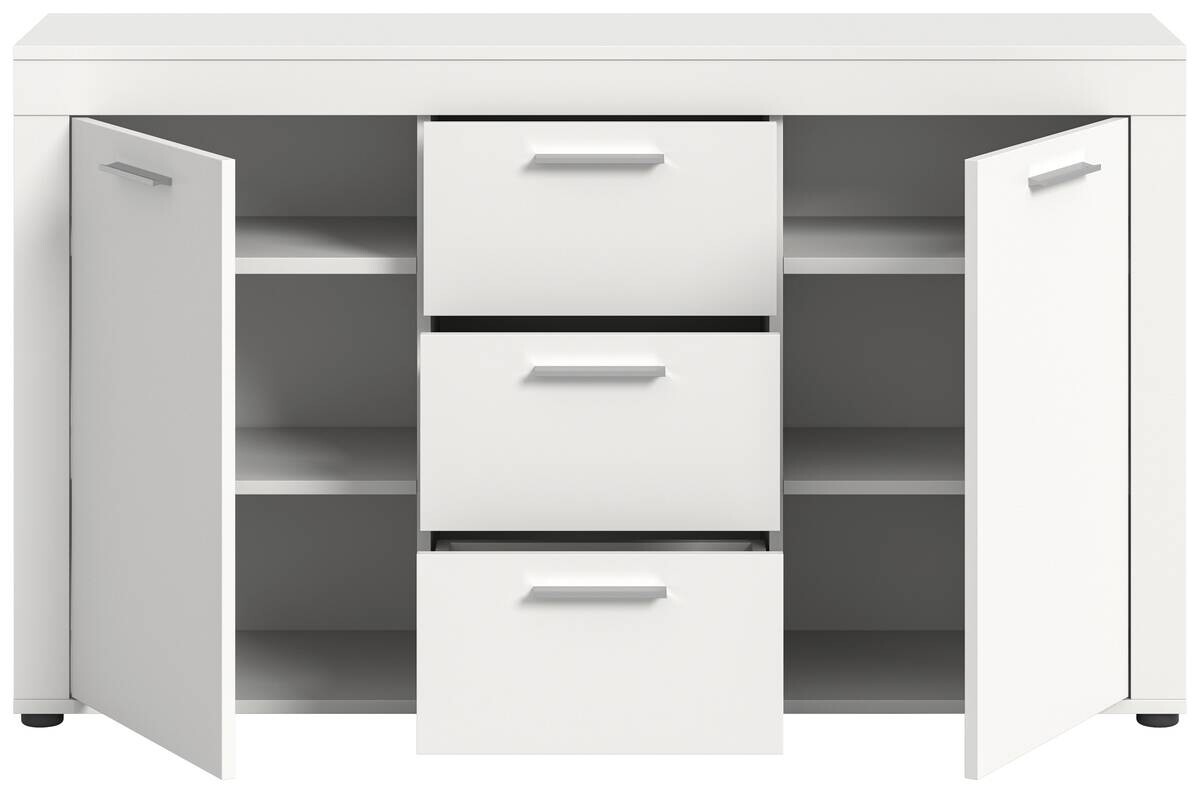 Sideboard Jam weiß B/H/T: ca. 125x80x35 cm