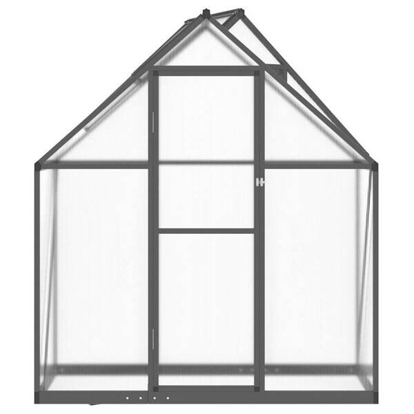 Gewächshaus anthrazit B/H/L: ca. 58x195x169 cm