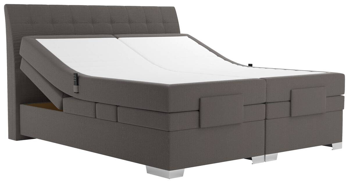 Boxspringbett Astrid braun Liegefläche B/L: ca. 180x200 cm