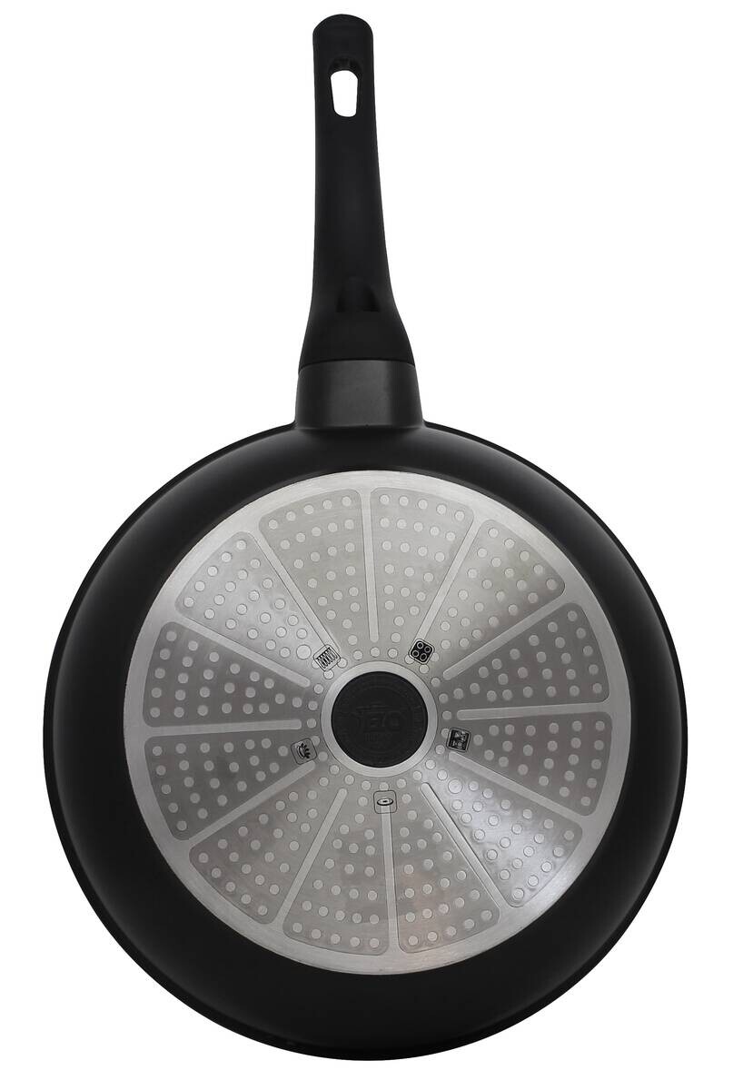 ELO Pfanne schwarz Aluminium