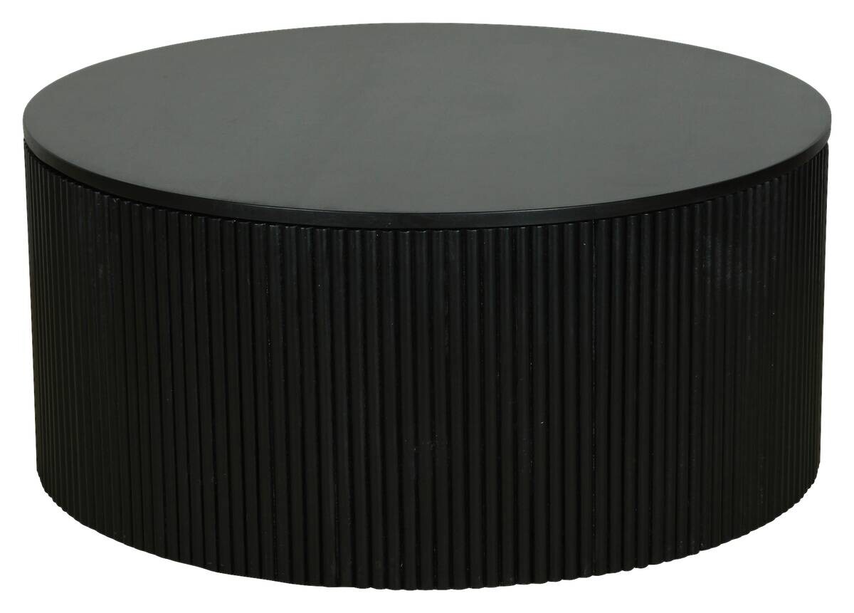 byLIVING Couchtisch OWEN schwarz Mango H/D: ca. 36x80 cm