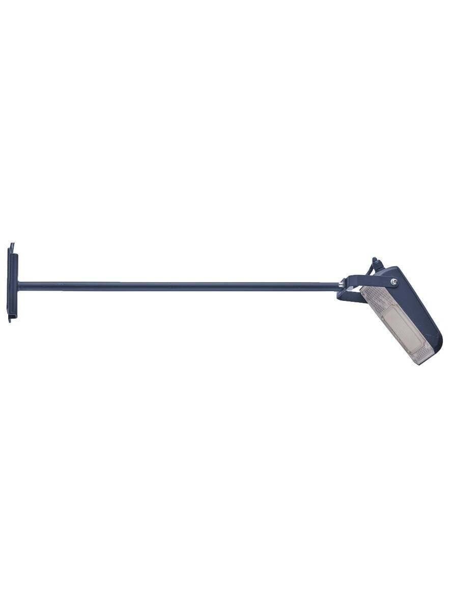 LED-Außenwandleuchte schwarz klar B/H/T/L: ca. 14x5x83,5x83,5 cm