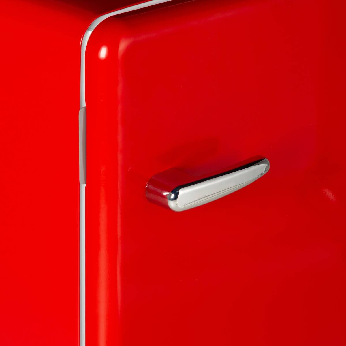 POCOline Retro Kühlschrank KS84-93ESG rot B/H/T: ca. 49x84x46 cm