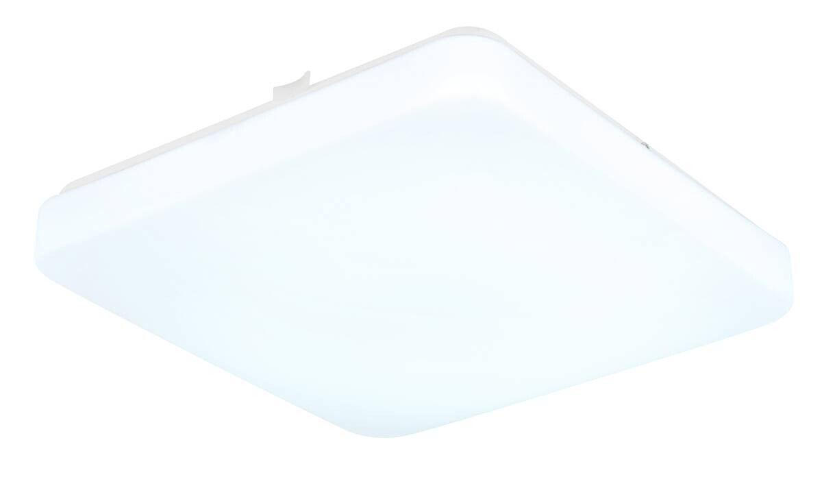GLOBO LED-Deckenleuchte Opal weiß Metall Acryl B/H/L: ca. 27x5,5x27 cm 1 Brennstellen