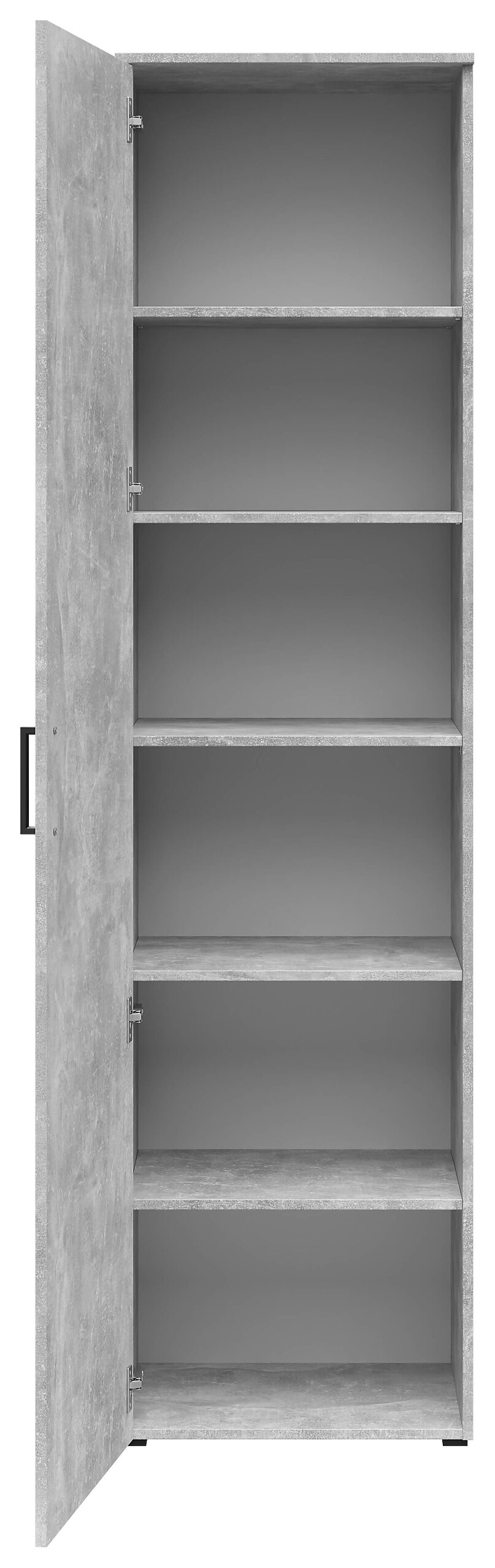 Schrank Multi-Stauraum Typ 51 Beton Optik B/H/T: ca. 50x195x40 cm