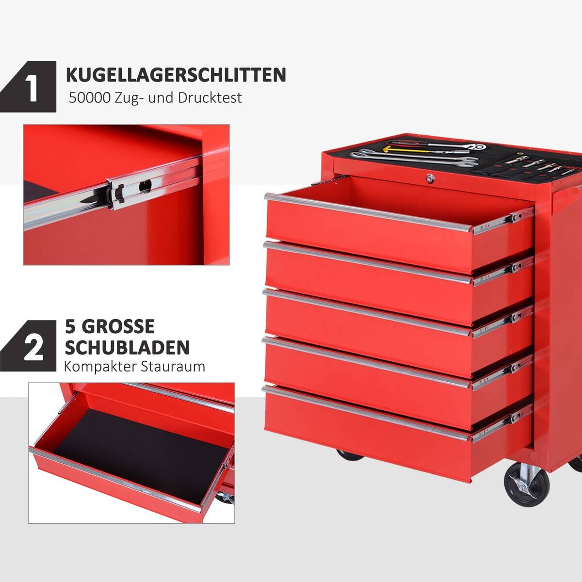 Werkstattwagen B/H/T: ca. 69x75x33 cm