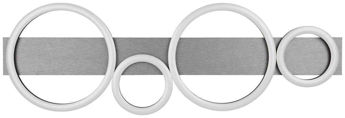 Reality LED Deckenleuchte LUMOS Alu Metall B/H/T: ca. 72x5,8x23 cm 1 Brennstellen