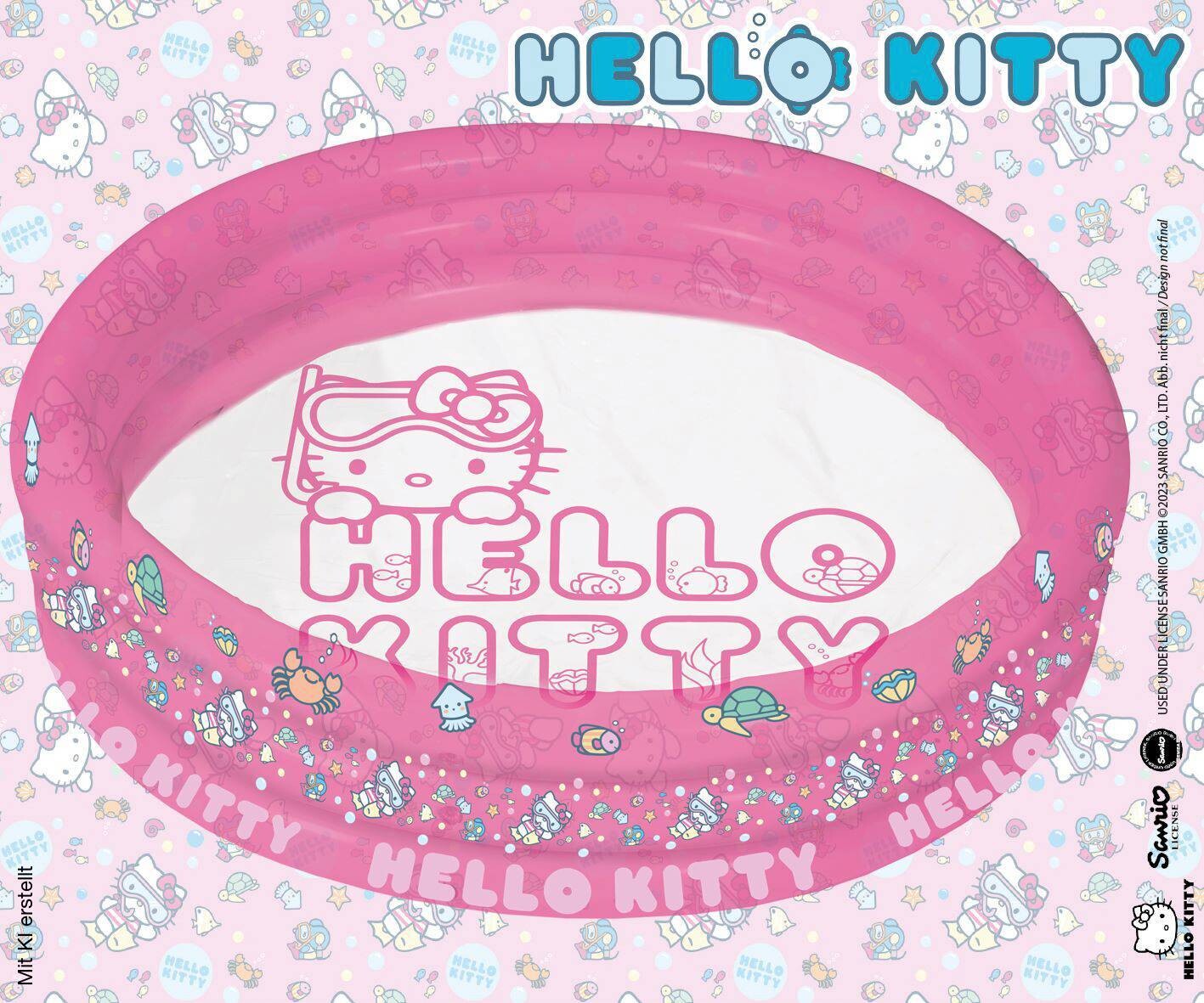 Hello Kitty Pool B/L: ca. 23x122 cm