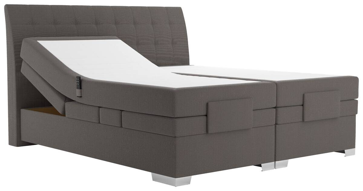 Boxspringbett Astrid braun Liegefläche B/L: ca. 180x200 cm