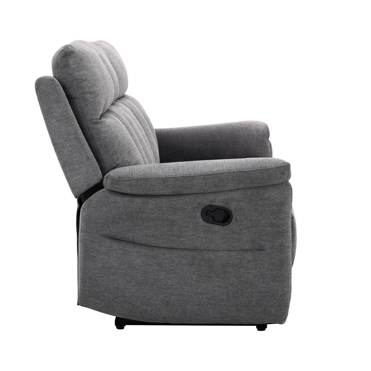 Sofa grau Polyester B/H/T: ca. 203x102x94 cm