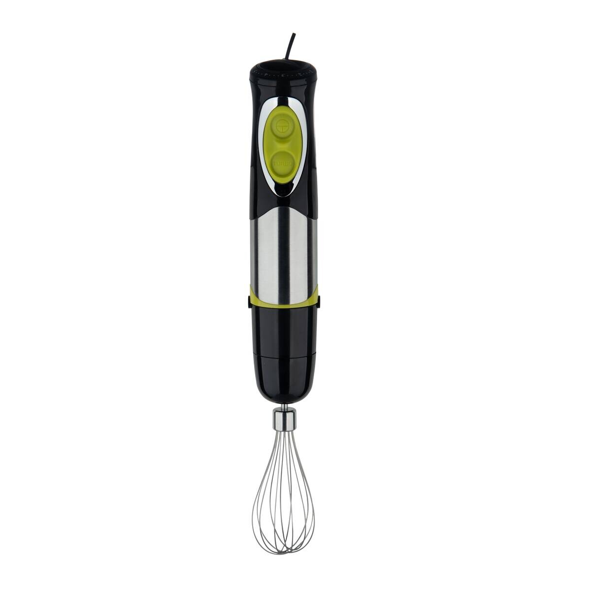 BERGNER Stabmixer grün schwarz Edelstahl B/H/L: ca. 14x23x24 cm