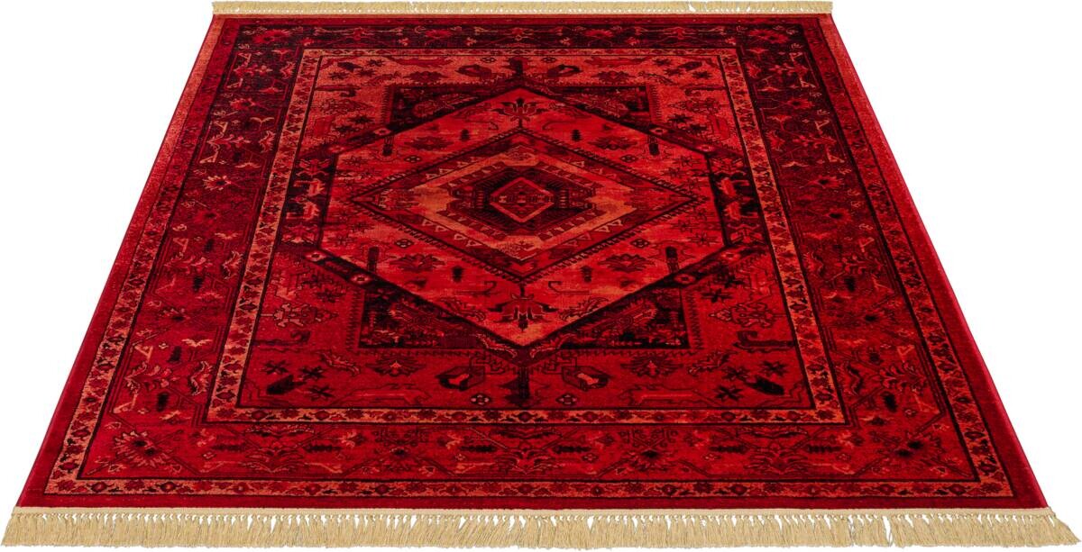 Webteppich Royal rot B/L: ca. 80x150 cm