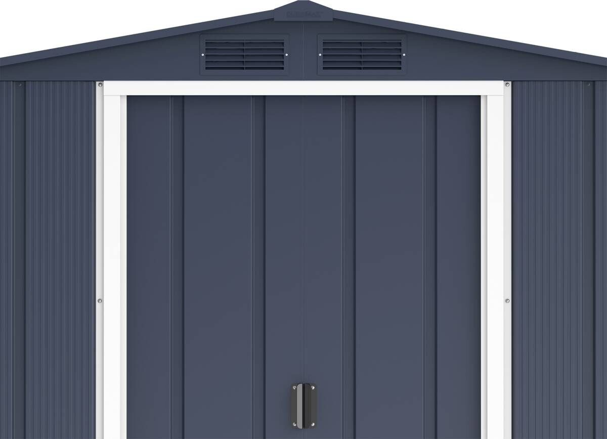 VCM Gerätehaus anthrazit B/H/L: ca. 202x181x174 cm