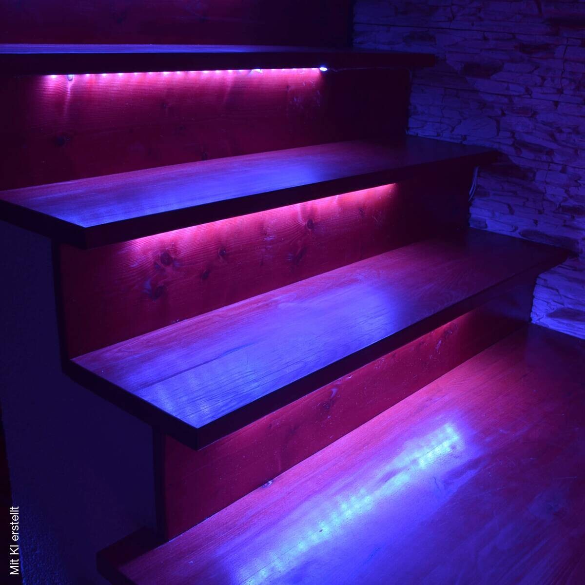 Näve Leuchten LED-Stripe 5126800 violett Kunststoff B/T: ca. 0,8x300 cm