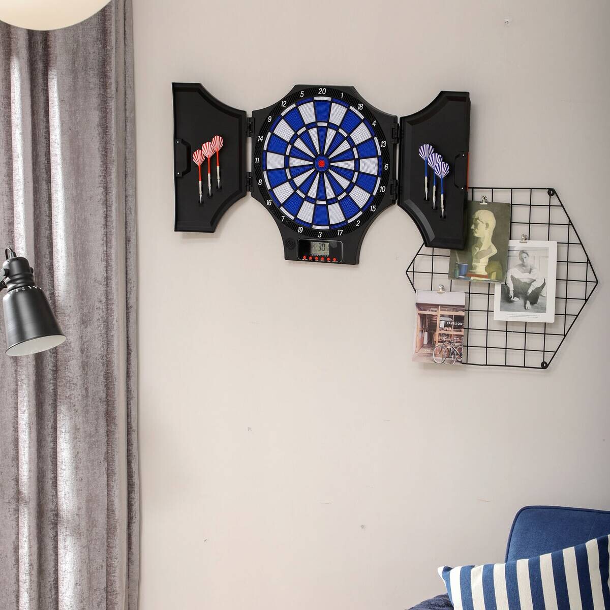 SPORTNOW Elektronische Dartscheibe B/H/L: ca. 45x83x4 cm