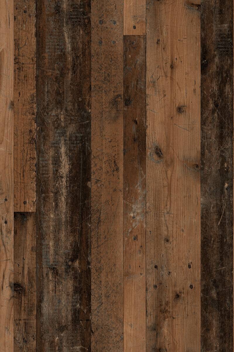 Schreibtisch DIEGO Eiche Old Wood Nachbildung anthrazit