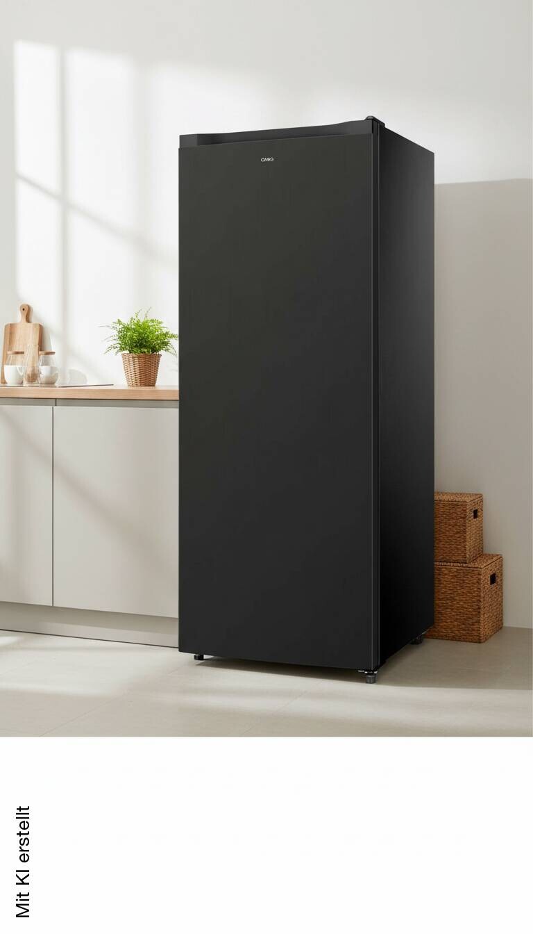 CHiQ Gefrierschrank CGS177DPO dark Inox B/H/T: ca. 54x144x55 cm