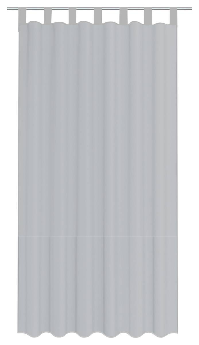 POCOline Kombivorhang Nouveau silber B/L: ca. 140x175 cm